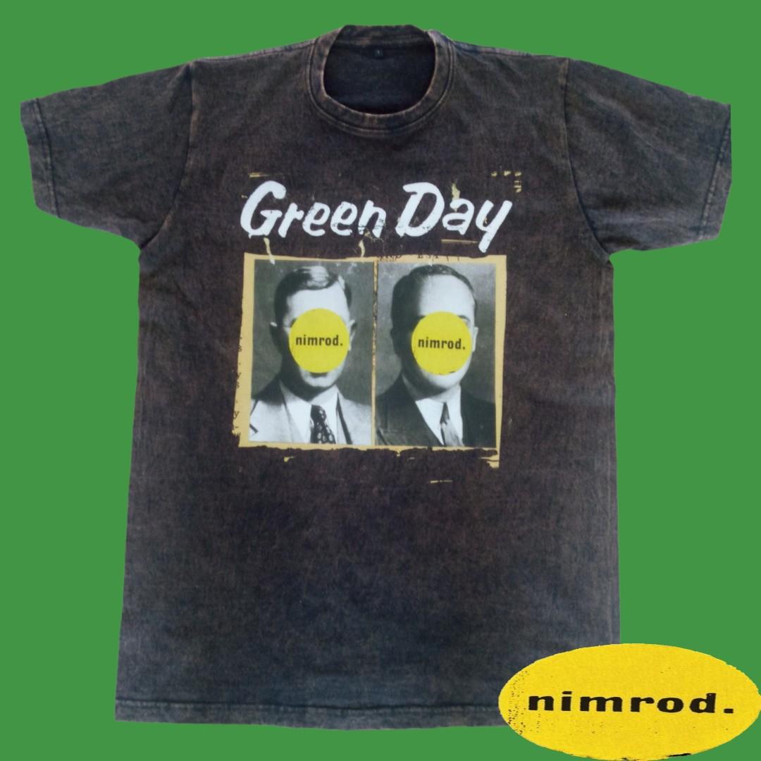 Green Day Nimrod Tour 1998 - New Vintage Band T shirt - Vintage Band Shirts