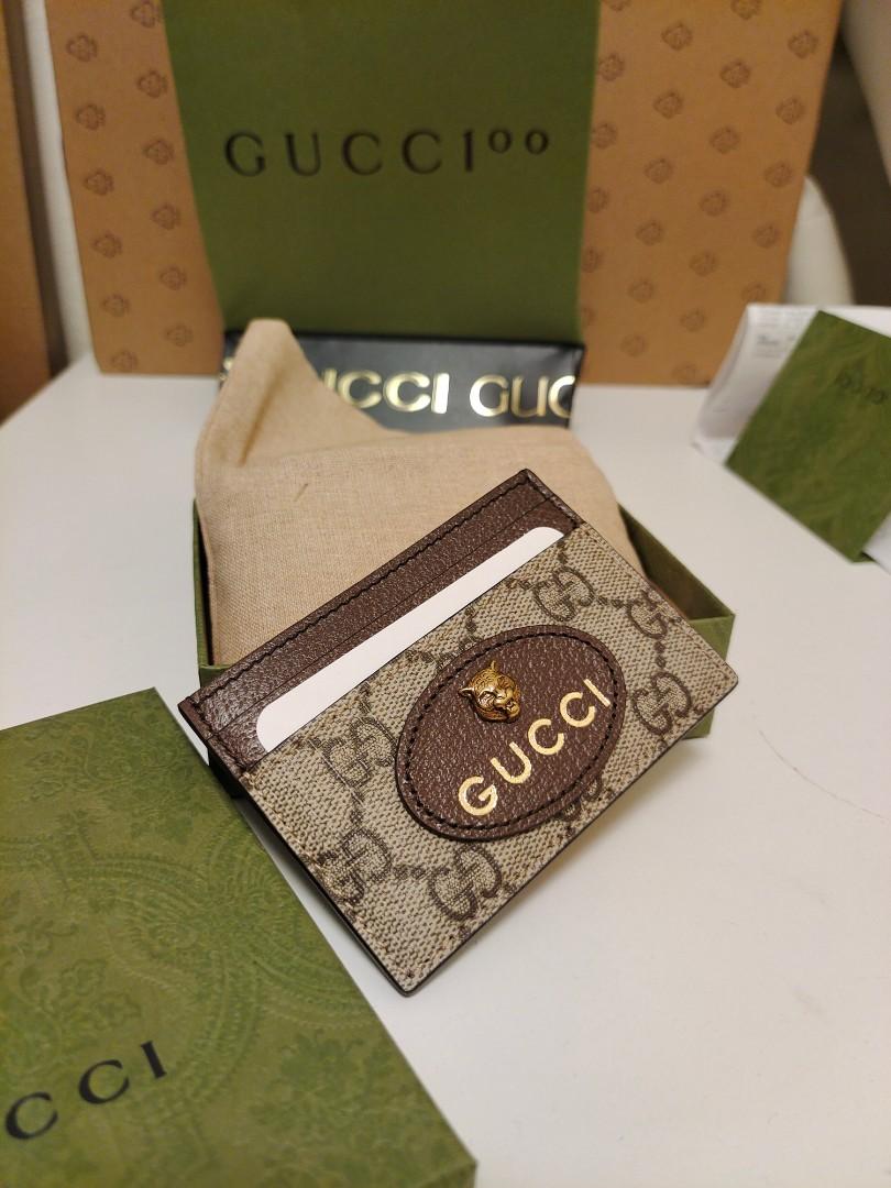 Gucci Ladies Credit Card Holder Insert - Needlepoint Studio of