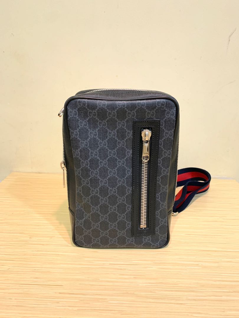 Jual tas selempang pria LV Louis vouitton original limtid