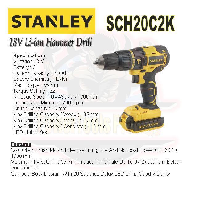 Stanley online sch20c2k review