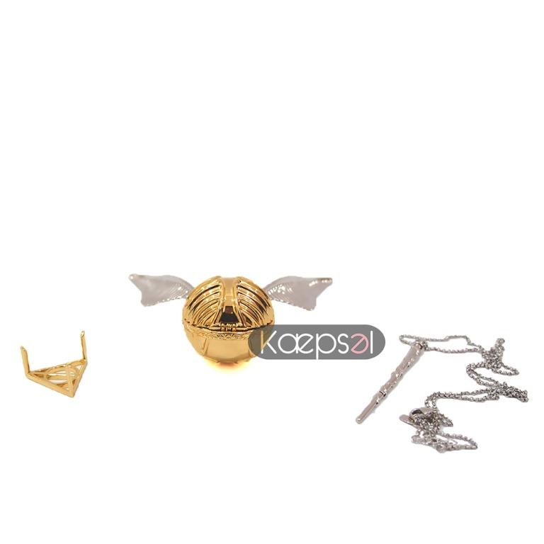 Harry Potter's Golden Snitch Replica Wedding Proposal Ring Box (Snitch