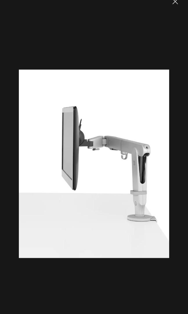 Herman Miller Ollin vesa monitor mount Arm 5 year warranty, Computers