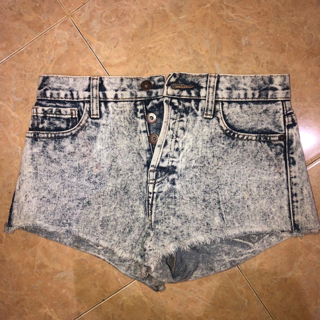 Highwaist Denim Shorts FOREVER 21 