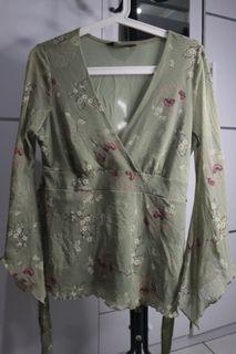 Hijau Mint Blouse