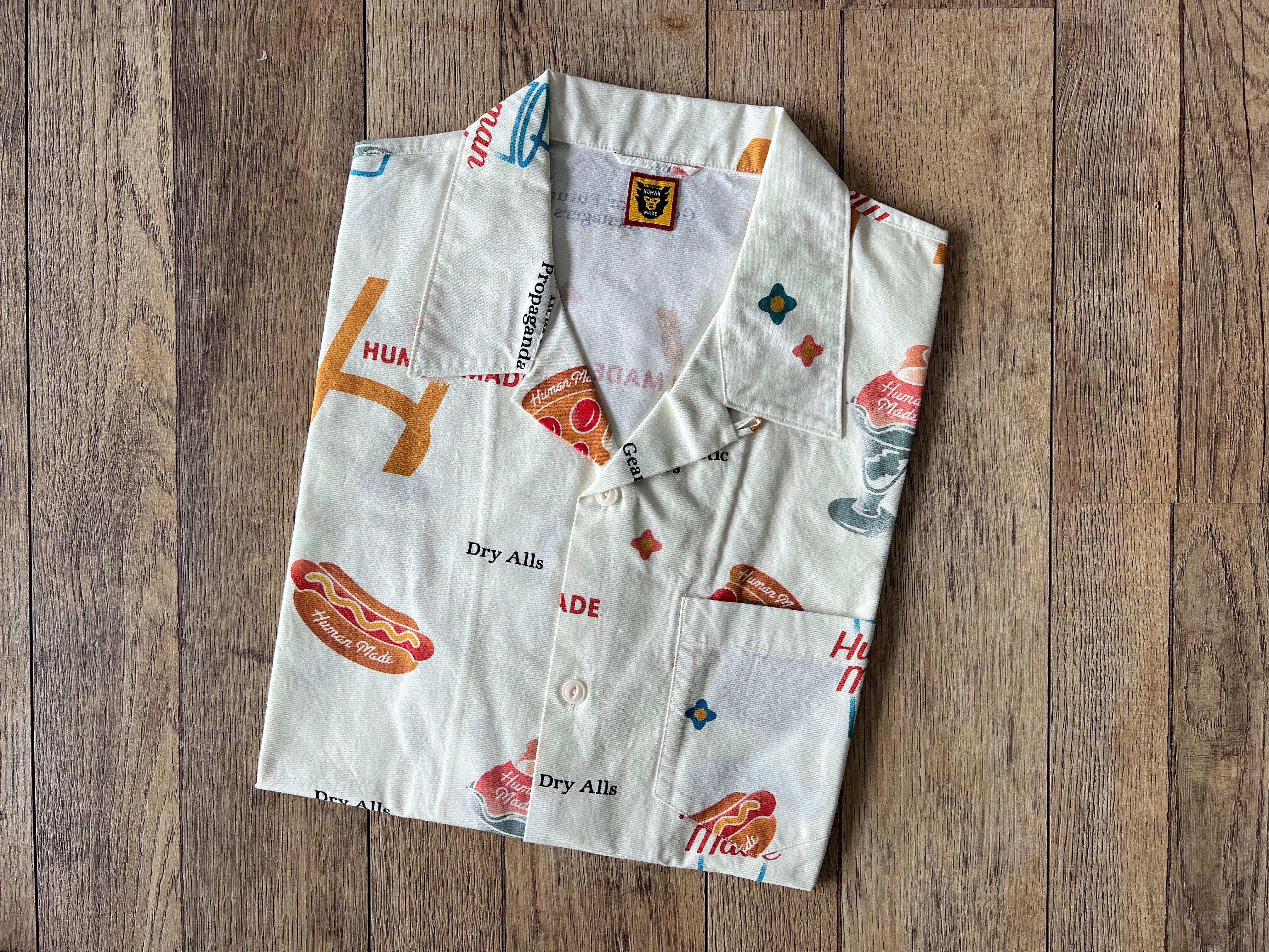 HUMAN MADE Junk Food Aloha Shirt, Men's Fashion, Tops & Sets 