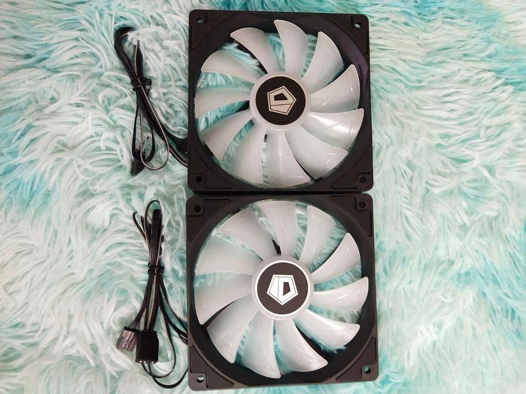 ID Cooling ID-12025M12S (2 packs) ARGB, Computers & Tech, Parts ...