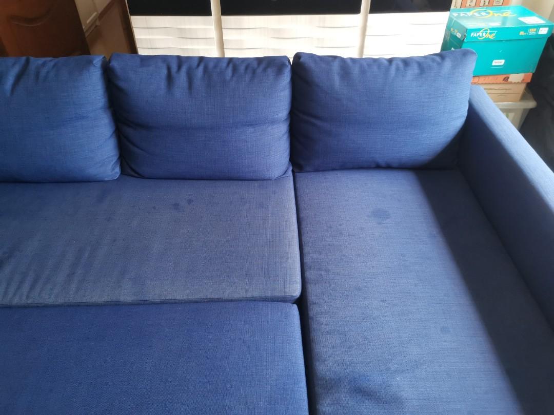 friheten sofa bed build