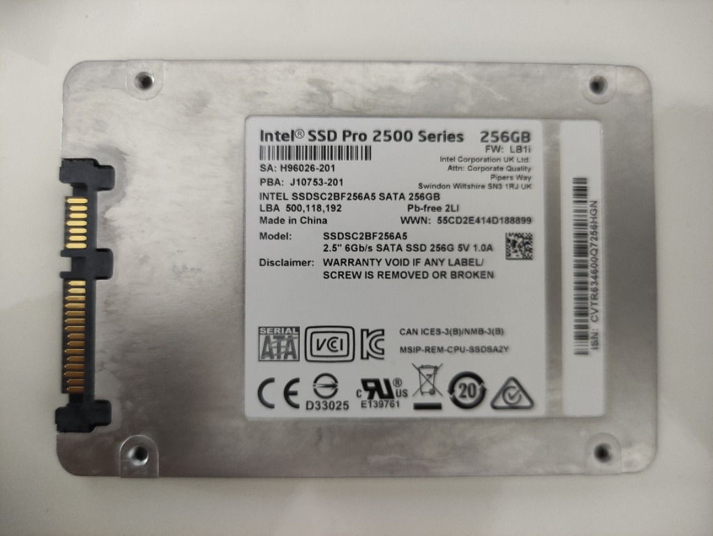 Intel ssd pro 2500 cheap