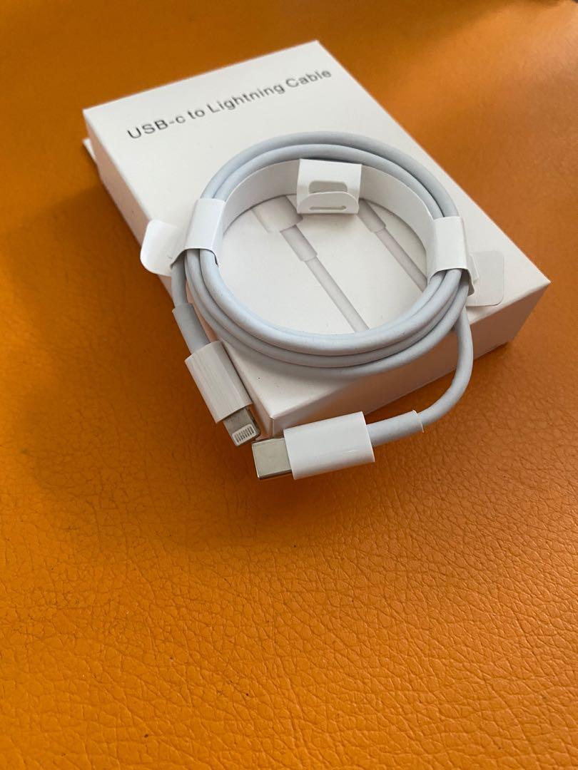 iPhone C to Lightning Cable Cord (Category: Chargers & Cables) located in Manila. Submitted by razelysonn (Listing ID 1136813754, Image 3). Description: pm me.