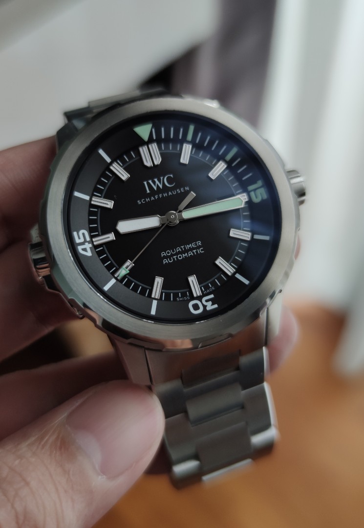 Cheapest) IWC aquatimer, Luxury, Watches on Carousell