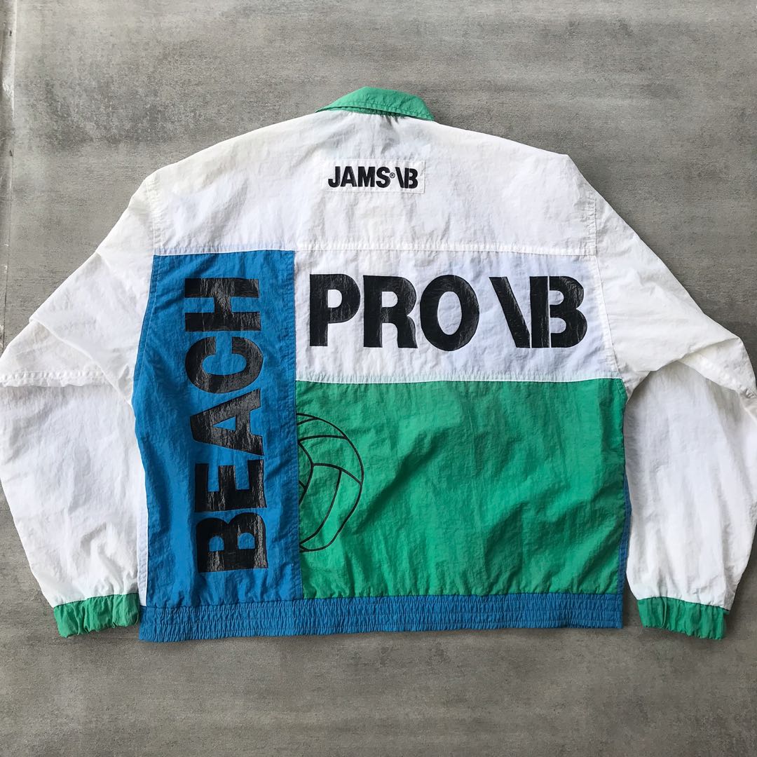 Jaket vintage jams world 80s, Fesyen Pria, Pakaian , Baju Luaran di