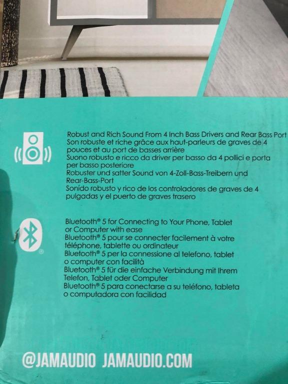 JAM Bookshelf Premium Speaker, Audio, Soundbars, Speakers & Amplifiers