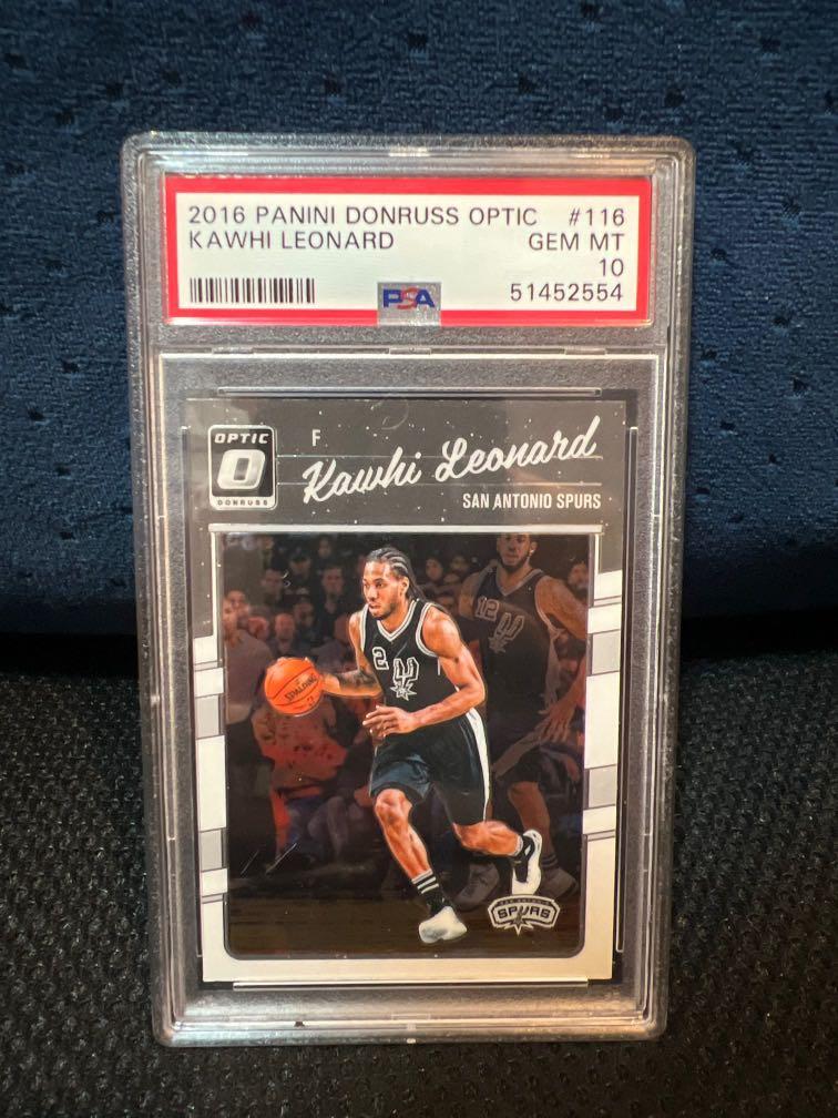 2016 Panini Donruss Optic Holo KAWHI LEONARD #116 PSA10 2016-17