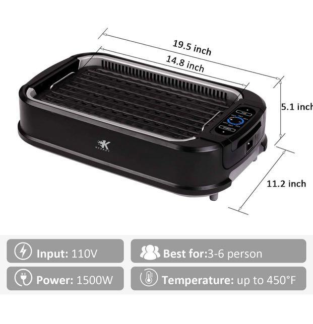 kczazy electric grill