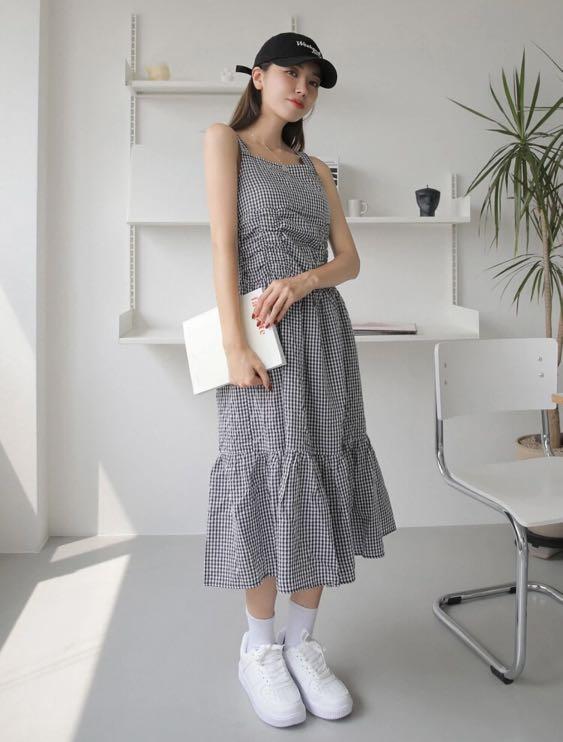 Korean cami discount dress