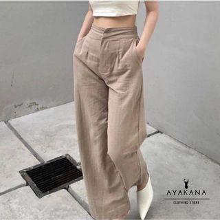 Kulot Linen Import Highwaist 2239