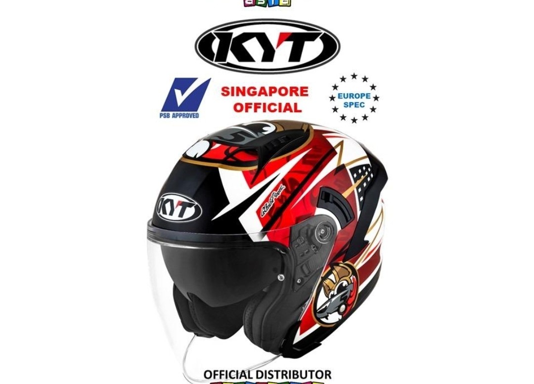 KYT helmet (NFJ JAUME MASIA 