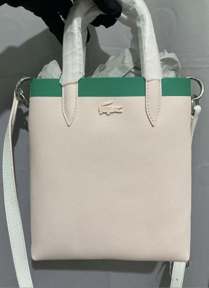 Lacoste Anna XS Vertical Reversible Shopping Bag Luxury Bags