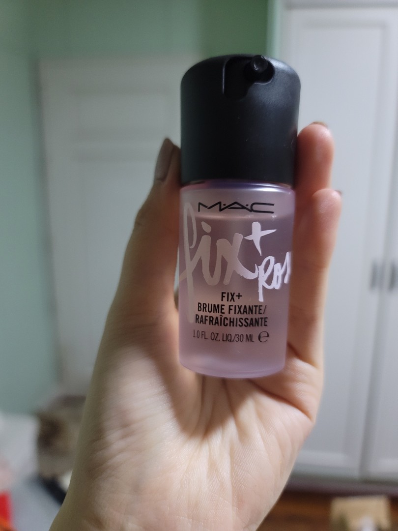 Mac Fix Plus Setting Spray Original mini in Rose Scent, Beauty & Personal Care, Face, Makeup on