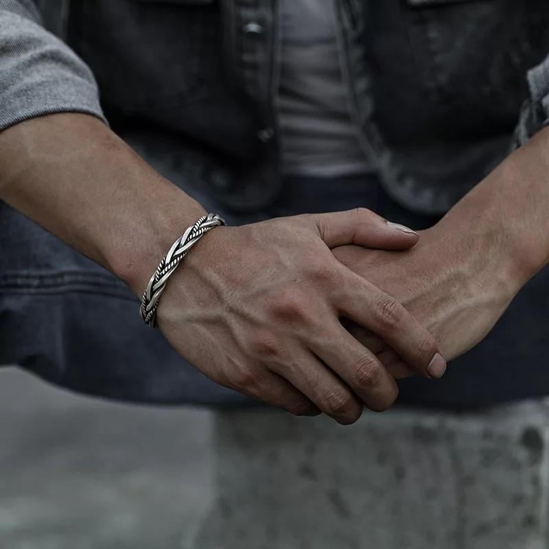 Men Bracelet Men stainless Steel bracelet gift box included Men s