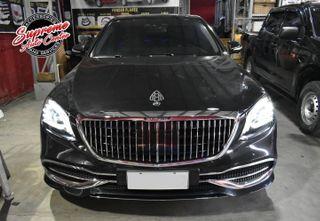 Mercedes benz s class w222 conversion face lift to maybach upgrade