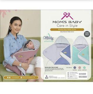 Moms Baby Blanket Mildly Series Selimut Bayi (Soft Pink)
