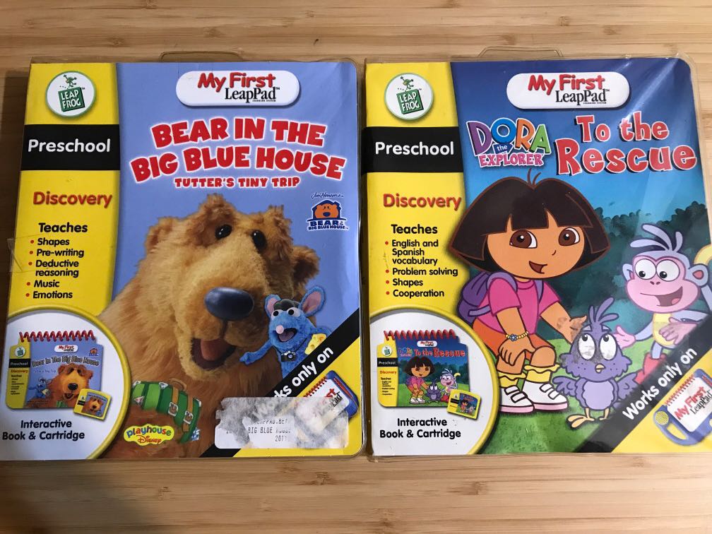 My First LeapPad interactive book cartridge Hobbies Toys