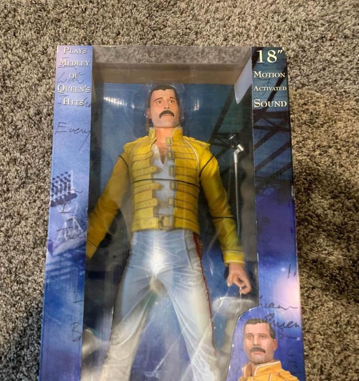 Freddie mercury action figure 18 deals inch