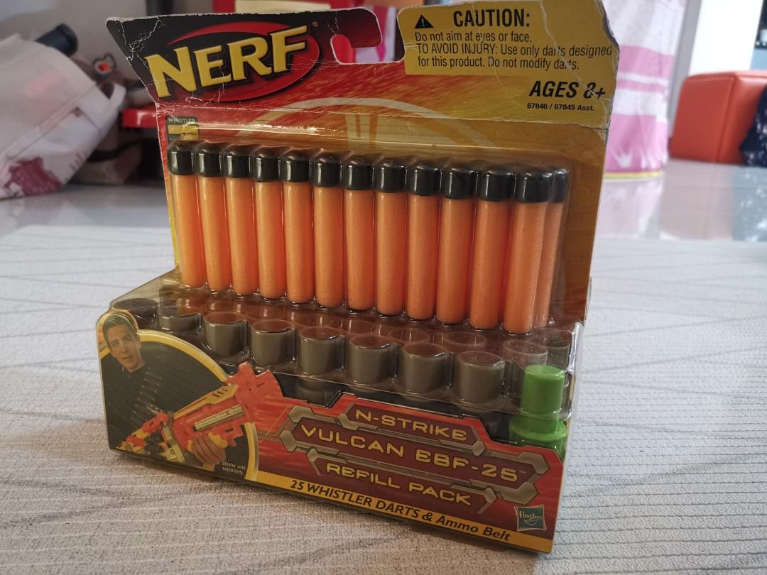 Nerf 25 darts refill, Hobbies & Toys, Toys & Games on