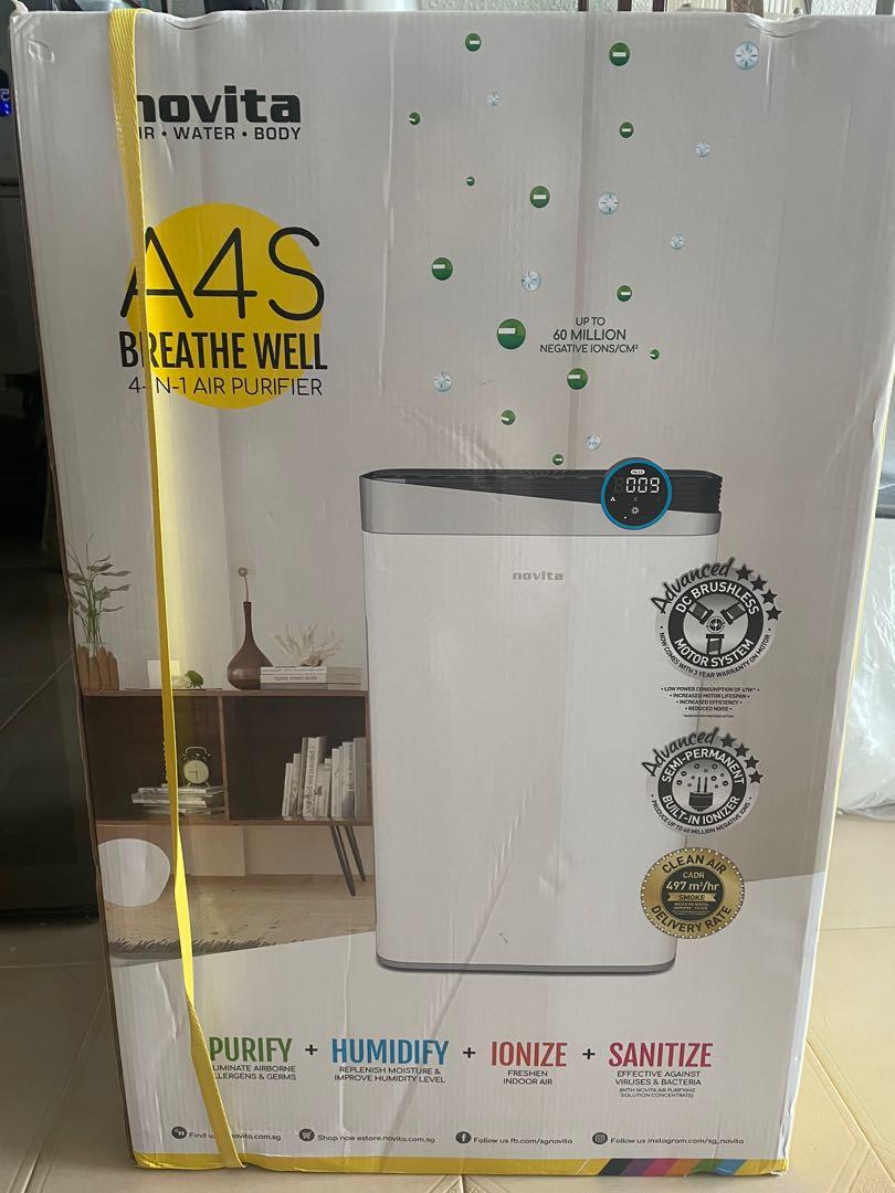 Novita 4 in clearance 1 air purifier