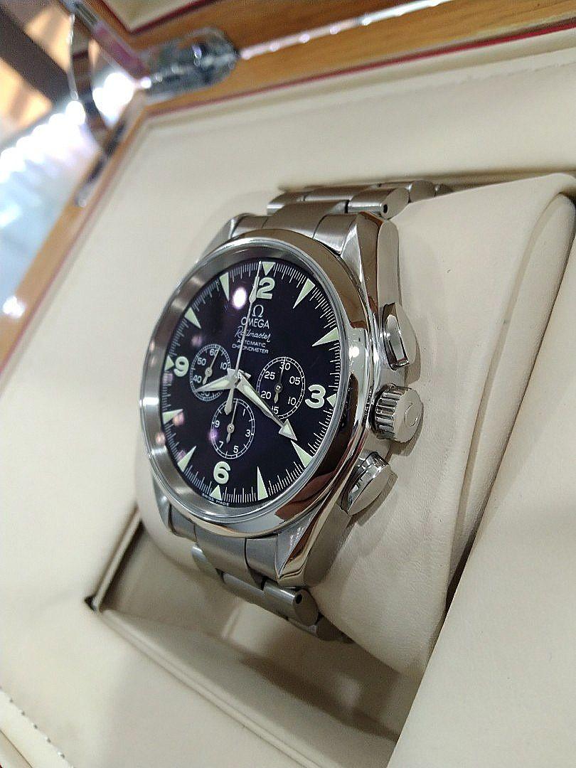 Offer Omega Railmaster chronograph Luxury Watches on Carousell