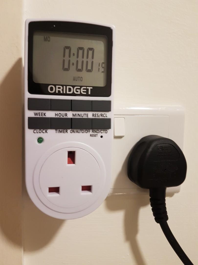 Oridget digital timer switch, TV & Home Appliances, Electrical
