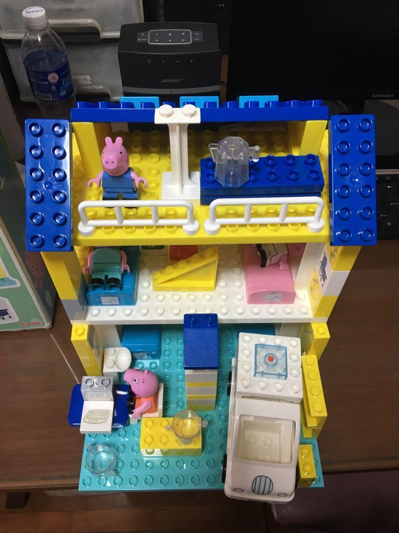 Hospital peppa pig lego best sale
