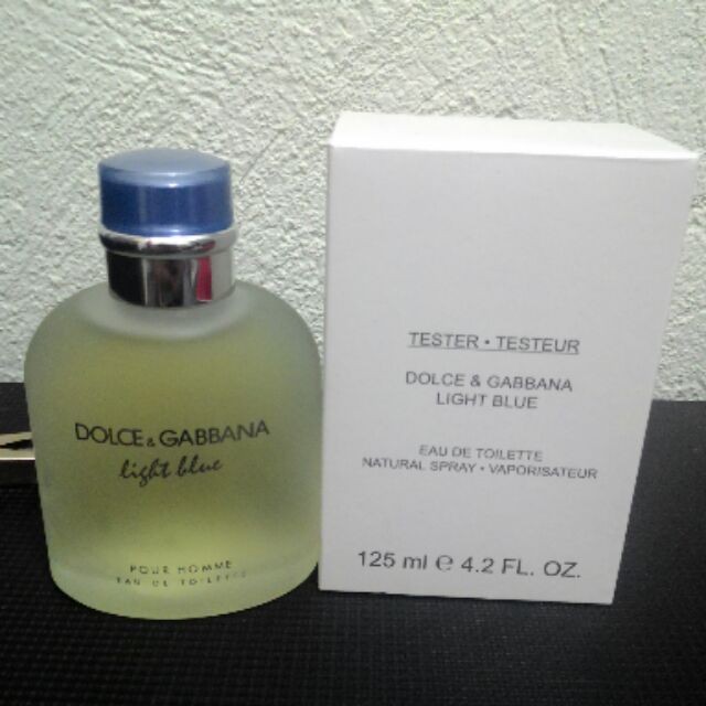 Perfume Tester Dolce gabbana light blue pour Homme men, Beauty & Personal  Care, Fragrance & Deodorants on Carousell