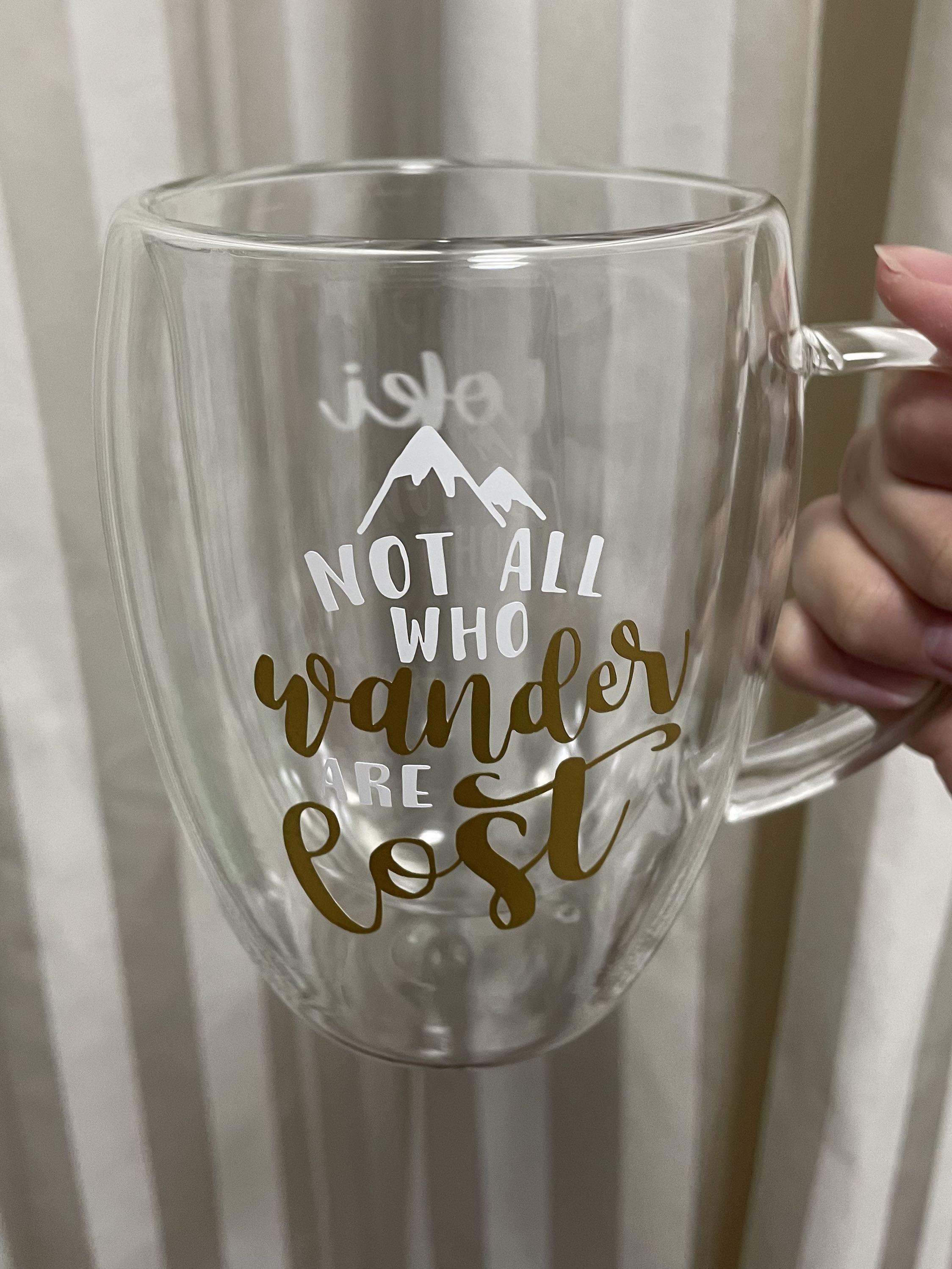 Personalised Cups (Category: Coffee & Tea Tableware) located in Singapore. Submitted by petitegifts.sg (Listing ID 1136824733, Image 1). Description: Personalised Double walled Cups - Consists of 1 quote, 1 name (1 colour) - Quote (5*6.5cm) - Name (4*2cm) Top up $5 for 2 colours .