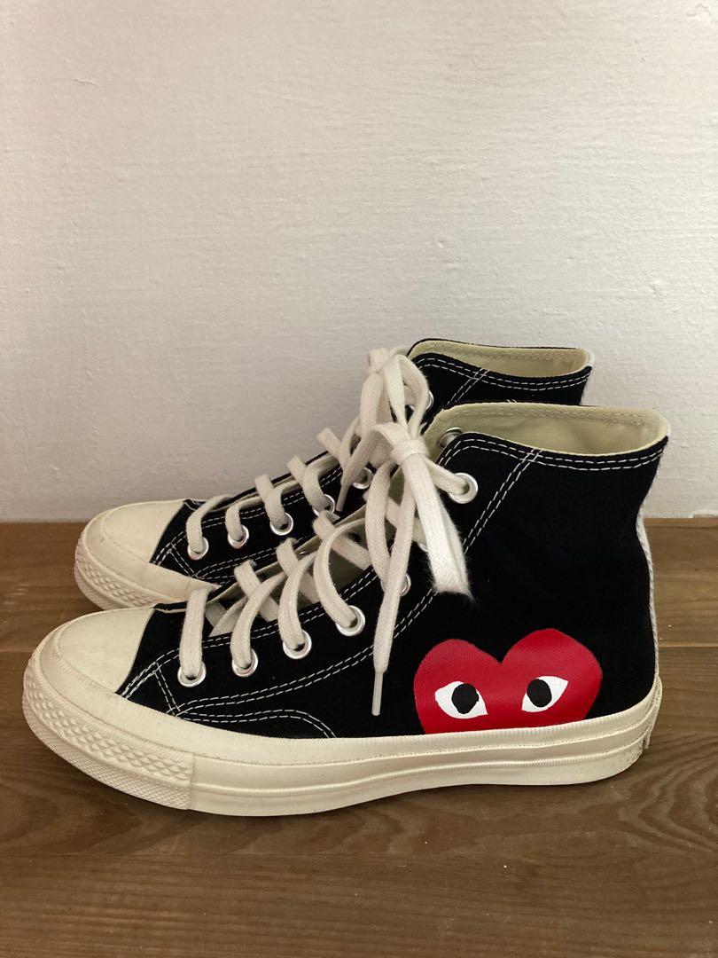 Cdg chuck shop taylor high black