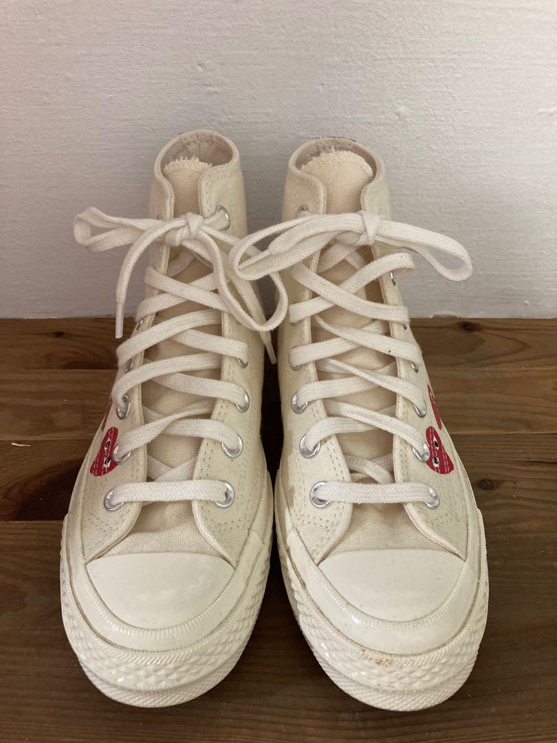 Cdg converse discount white outfit