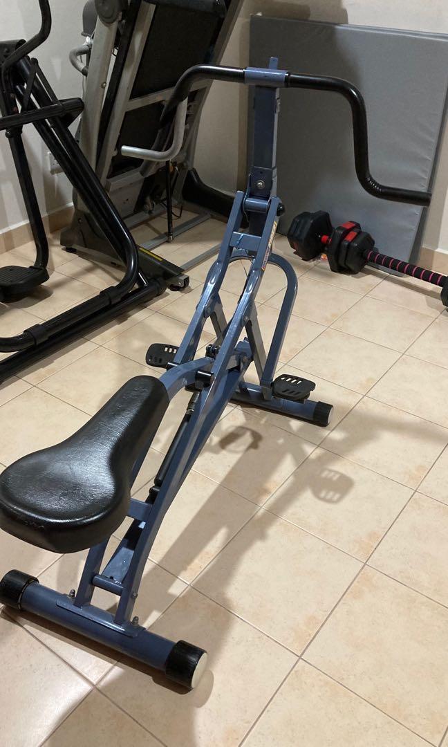 Gravity edge workout machine top