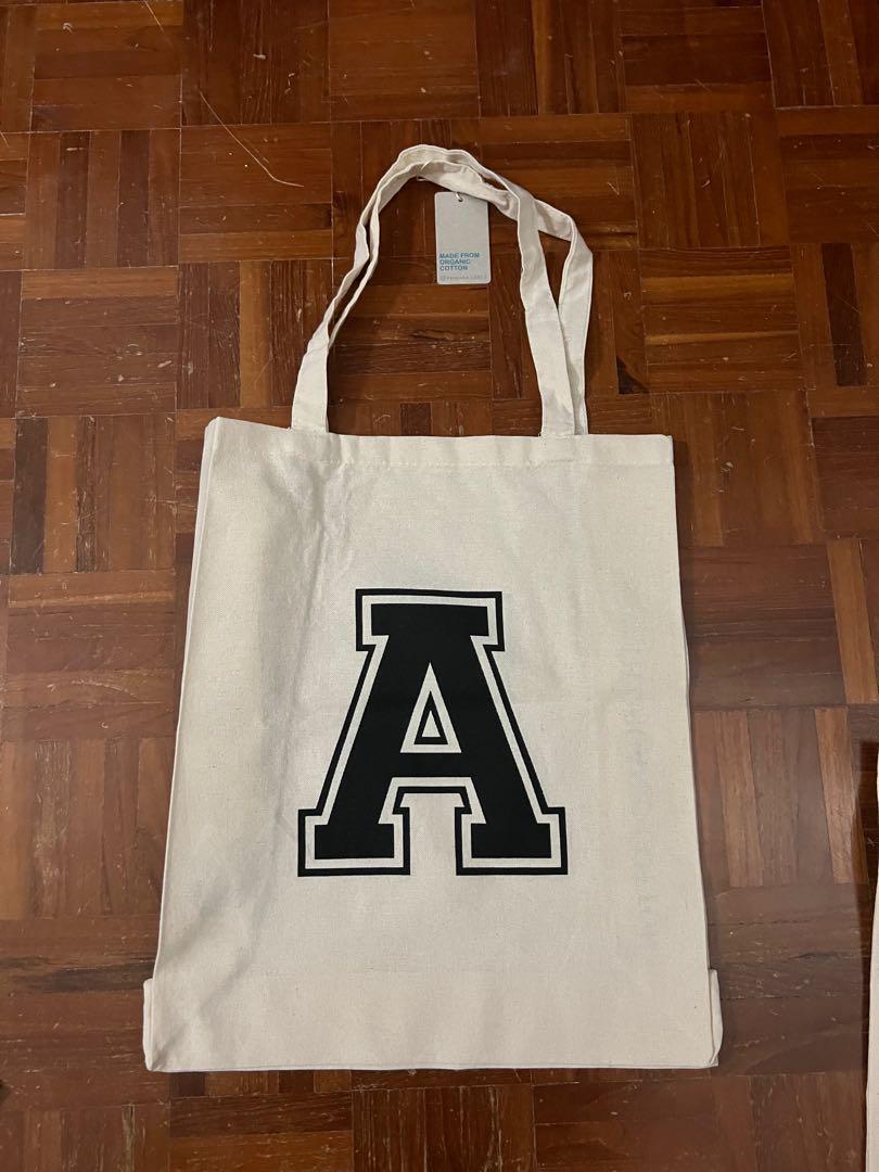 Alphabet tote deals bag