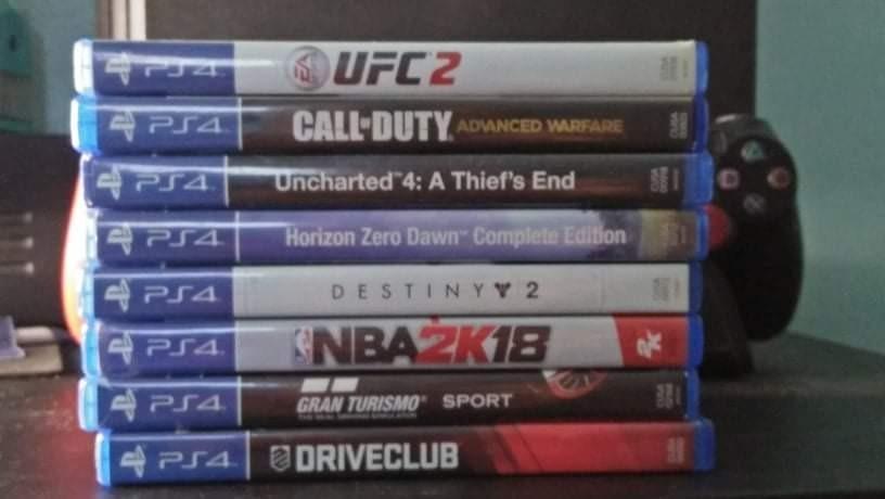Ps4 games (Category: PlayStation) located in Rodriguez. Submitted by zyrooo (Listing ID 1136808888, Image 1). Description: .