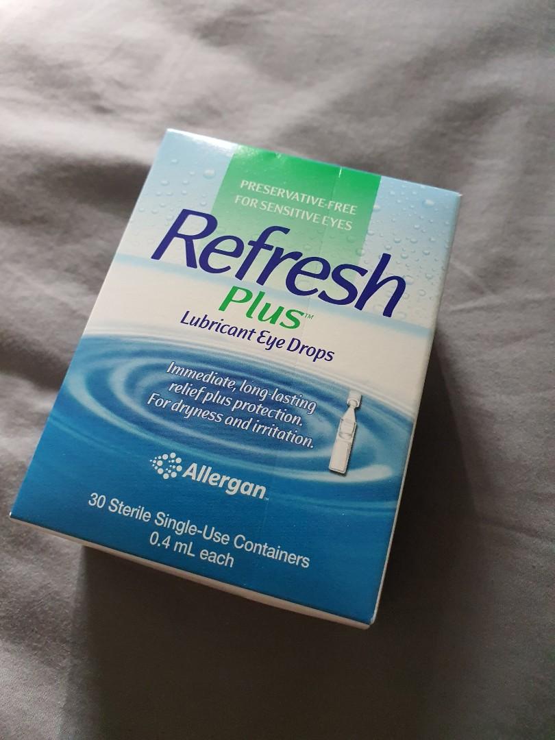Refresh Plus Eye Drop, Beauty & Personal Care, Sanitisers