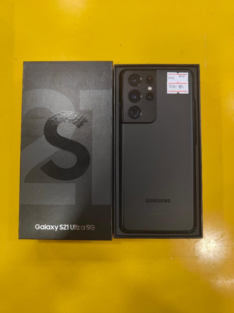Samsung S21 ultra 5G 256GB black 3281, Mobile Phones & Gadgets, Mobile
