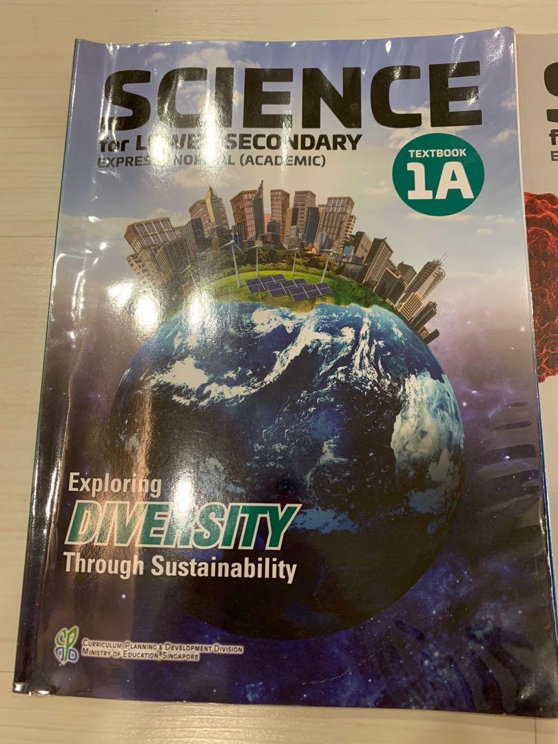 Sec 1 Science textbooks 1A 1B, Hobbies & Toys, Books & Magazines ...
