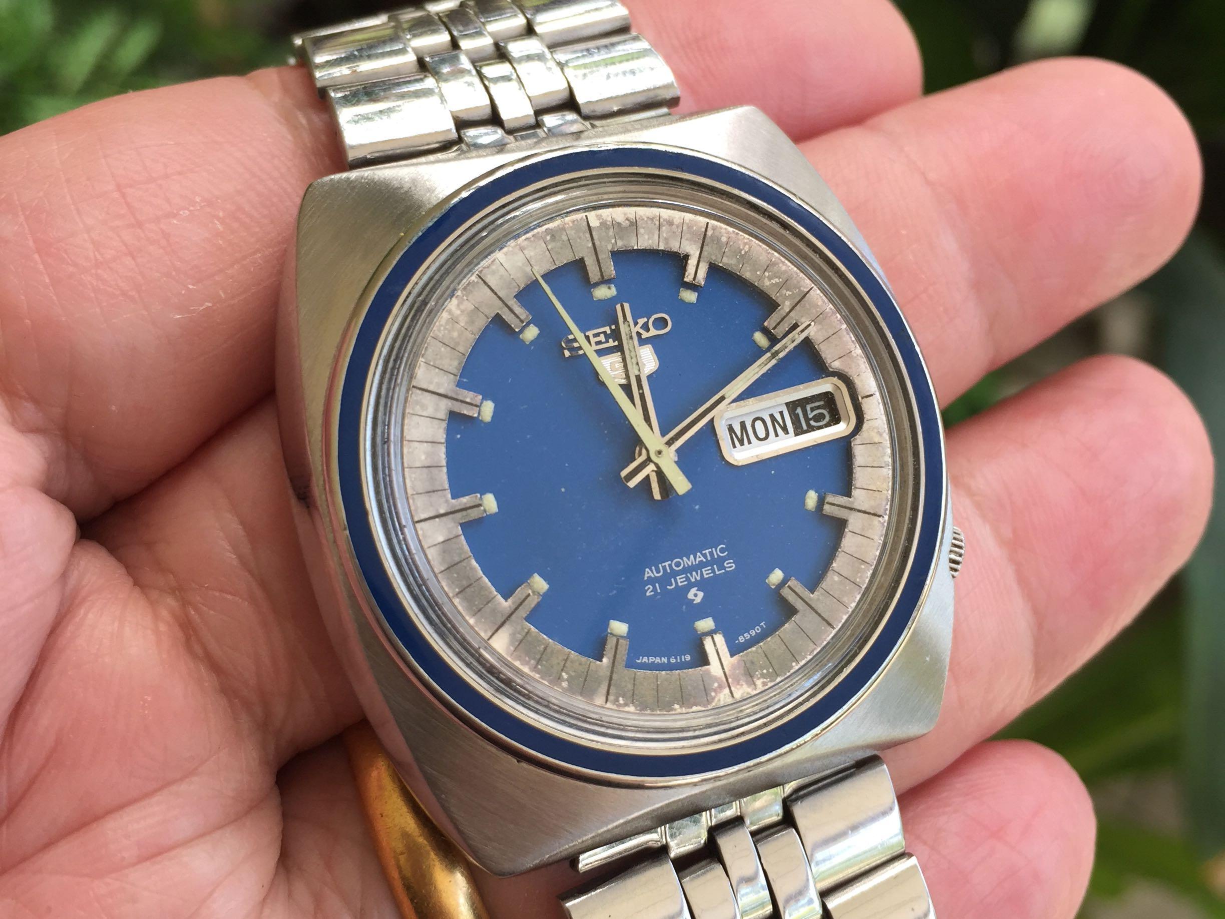 Seiko 6119 8490, Men's Fashion, Watches & Accessories, Watches on Carousell
