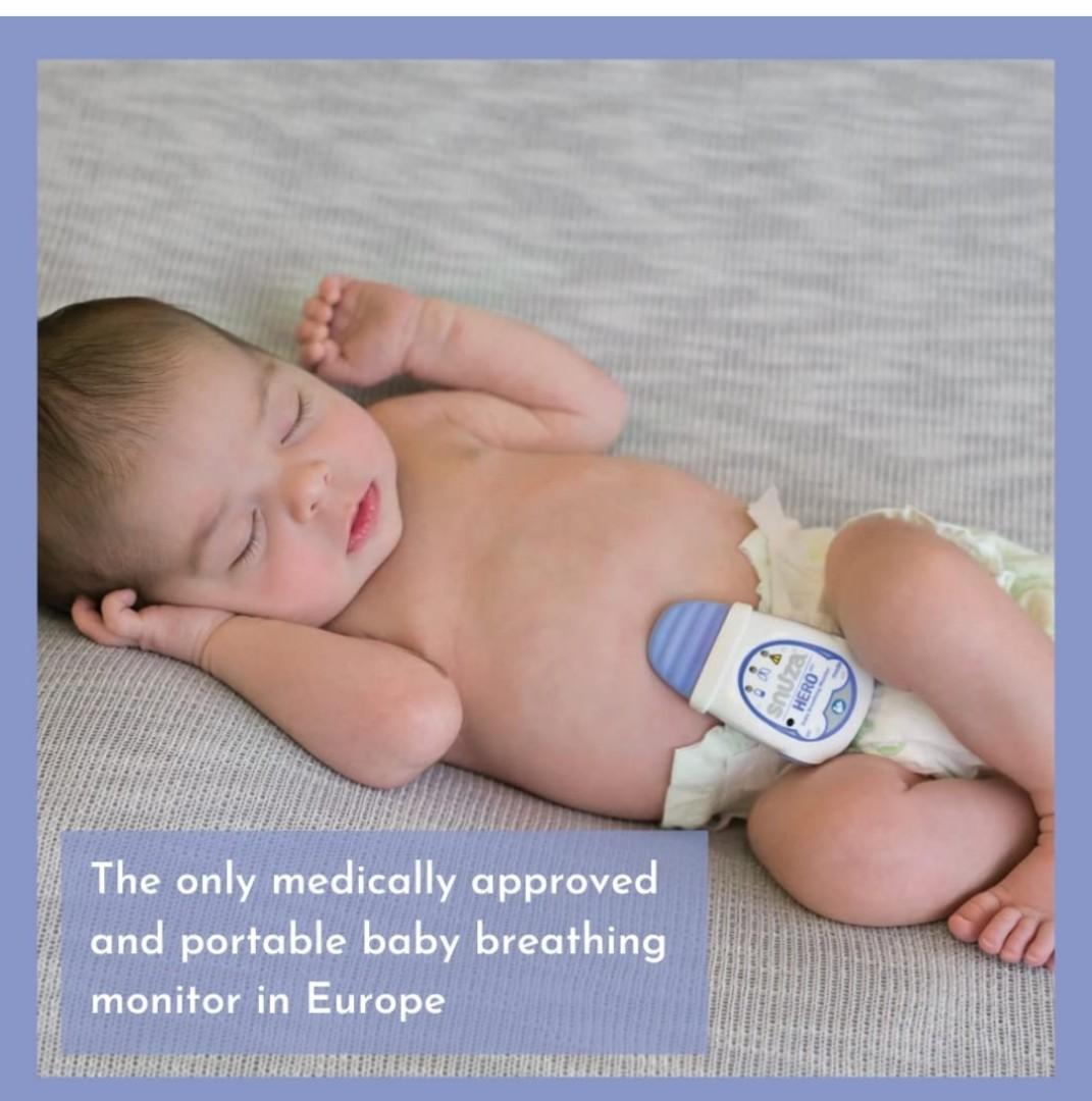 Snuza Hero MD (Medically Certified) Portable Baby Breathing Monitor
