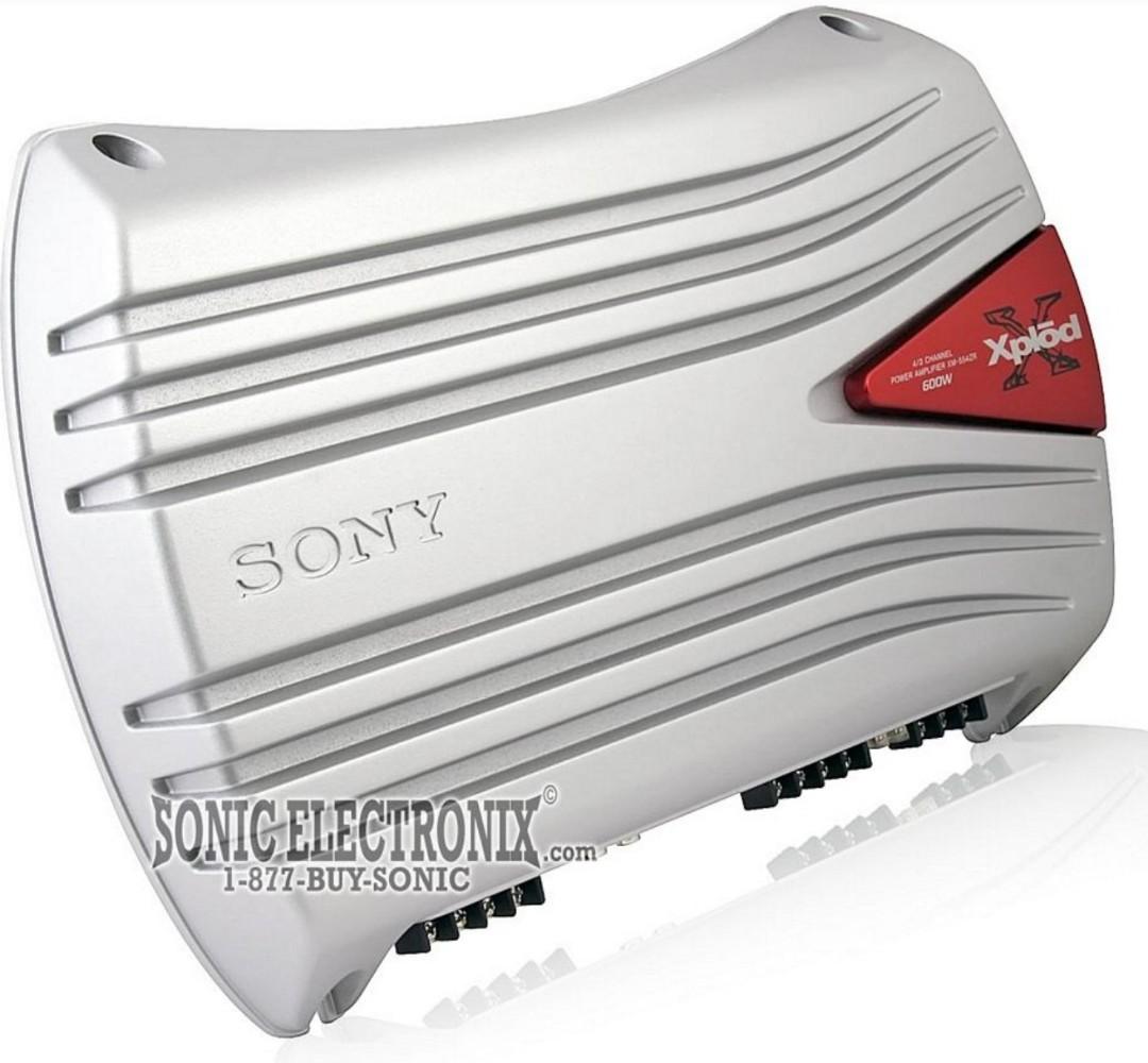 Sony Xplod Power Amplifier XM_554ZR 600W 4/3 channel, Car Accessories