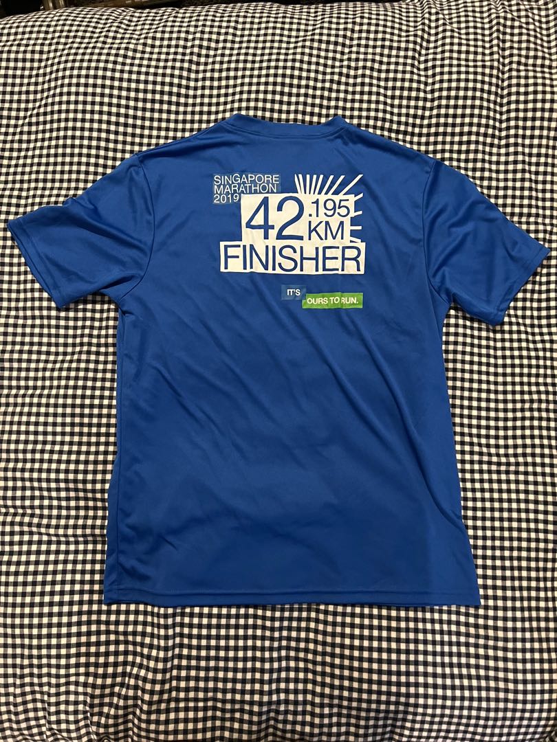 Standchart Marathon 2019 Finisher, Men's Fashion, Tops & Sets, Tshirts