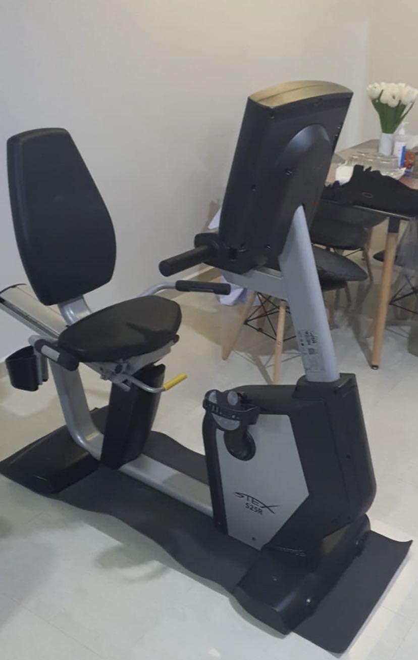 Stex Recumbent bike Sports Equipment Exercise Fitness Cardio