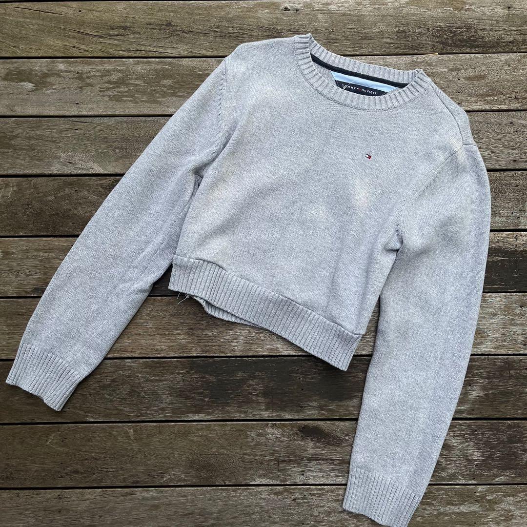 tommy hilfiger cropped sweater