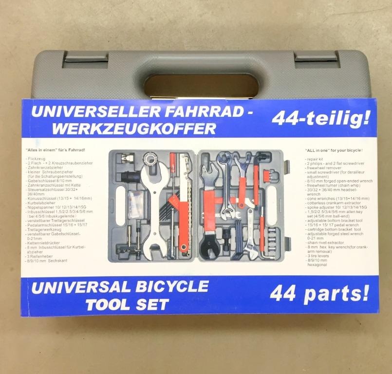 Universal Bicycle Tool Set Bike Tool Kit 44pc, Sports Equipment